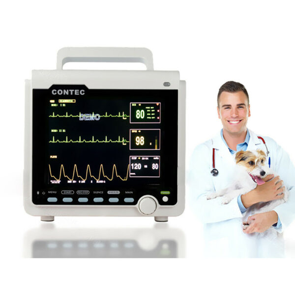 Monitor veterinario de 6 parámetros Contec CMS6000VET